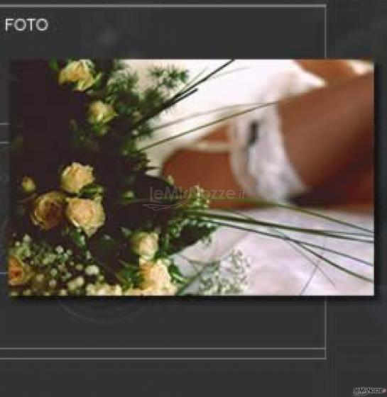 Foto di un dettaglio del bouquet della sposa - Maurizio Marzola Fotografo