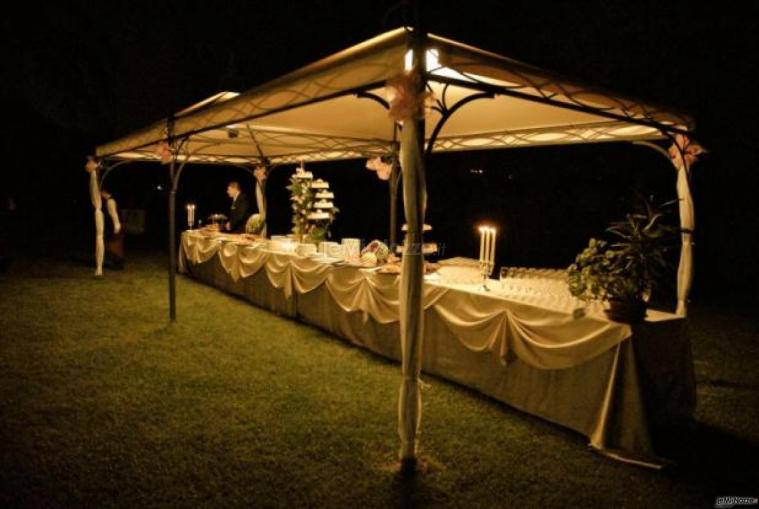 Villa Aretusi - Allestimento per gli aperitivi di sera