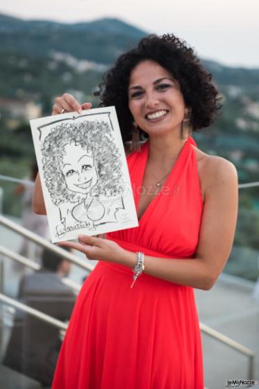 Caricaturista Paola Paolino - Animazione per il matrimonio a Salerno