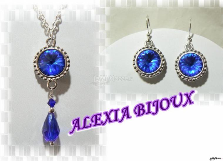 parure swarovski blu luminosissima