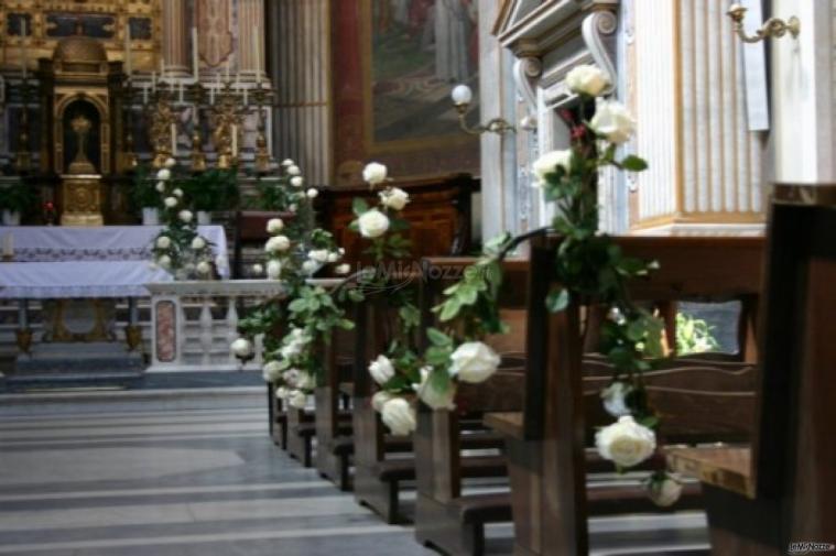 Gruppo Mio Blu - Fiori per la cerimonia nuziale in chiesa