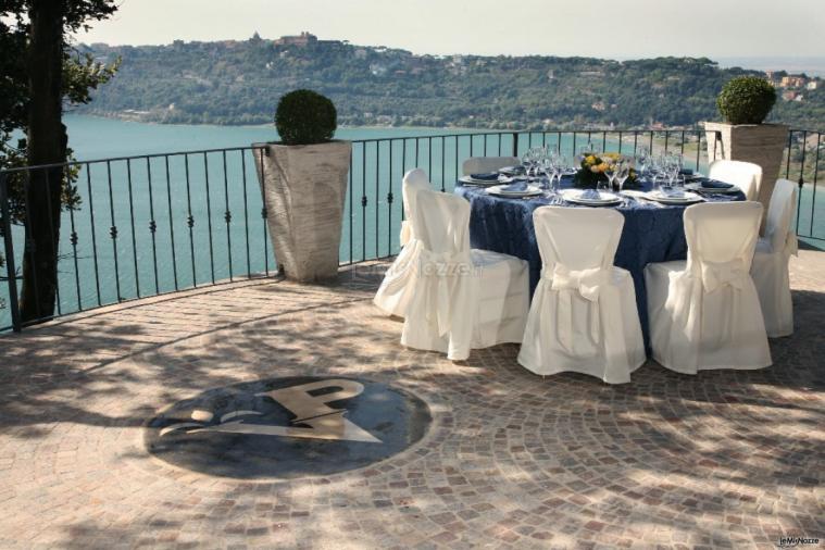 Ricevimento di matrimonio in terrazza - Villa Pocci