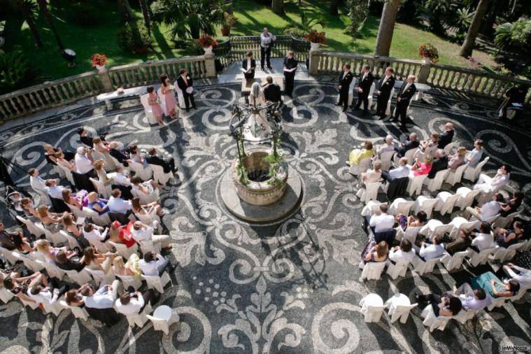 celebrazione in terrazza