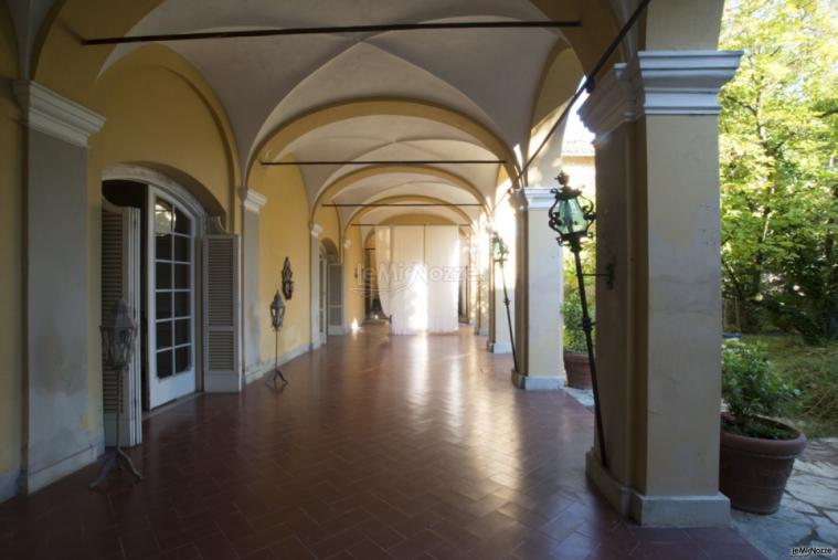 Villa di Settima - Portico della residenza