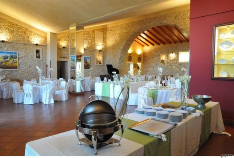 Sala per il ricevimento di matrimonio