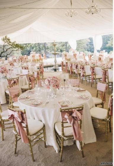 Grand Hotel Vigna Nocelli Ricevimenti - Allestimento in rosa