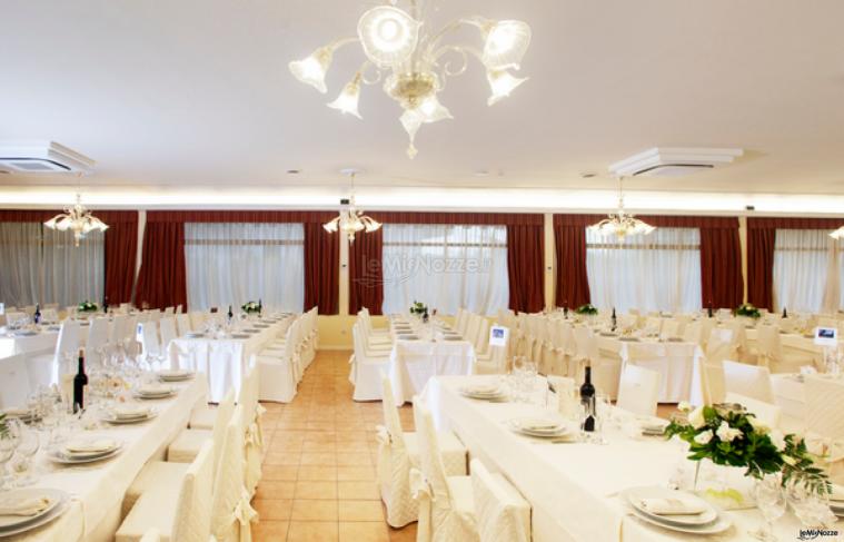 Sala interna della location di matrimonio - Hotel Villa Pigna