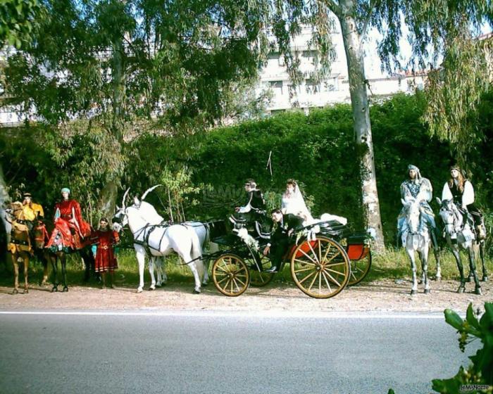 Spose in carrozza