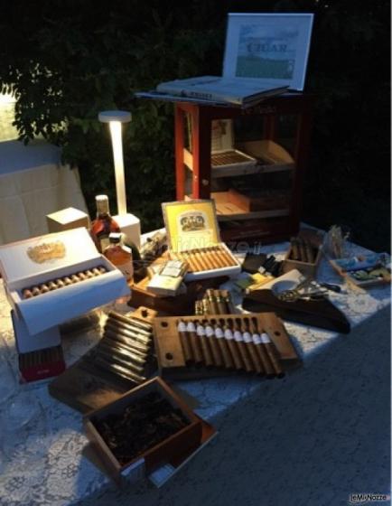 Tabaccheria Cigar & Co - Allestimento degustazione sigaro