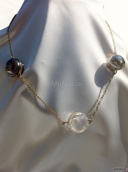 Collana Collezione Murano con perle in vetro soffiato