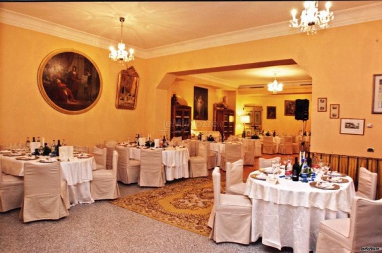 Sala interna per il ricevimento di matrimonio - Villa Cellini