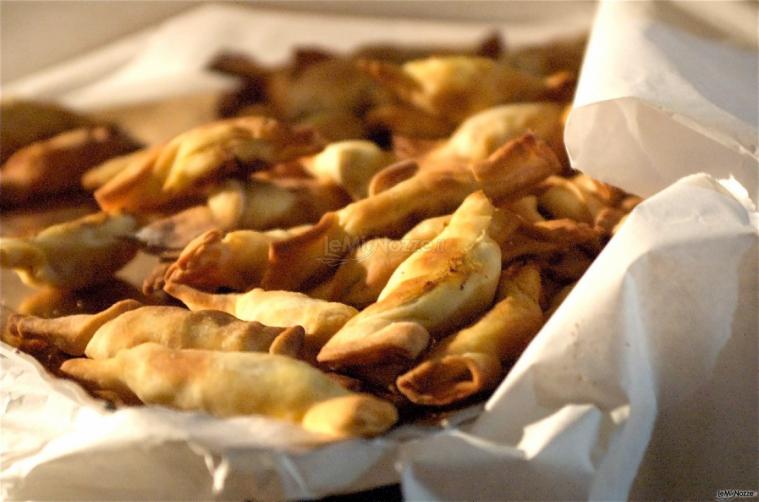 Finger food: caramelle di fillo ripiene di quartirolo e verdure  - I Tal Buffet di Marco Farè