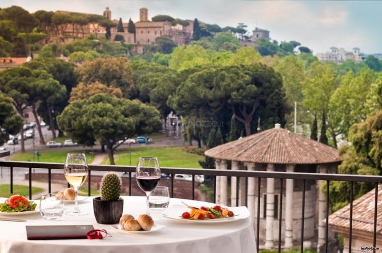 Terrazza panoramica su Roma