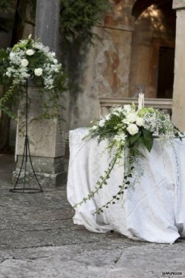 Addobbo floreale per il matrimonio