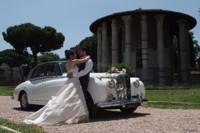 Auto d'epoca per il matrimono a Roma