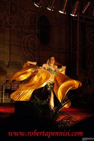 Spettacolo di danza per l'animazione delle nozze