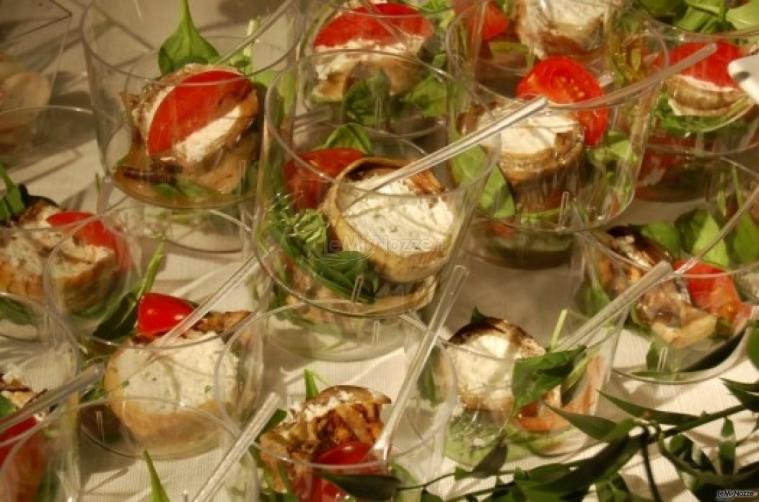 Menù personalizzati per il catering di matrimonio