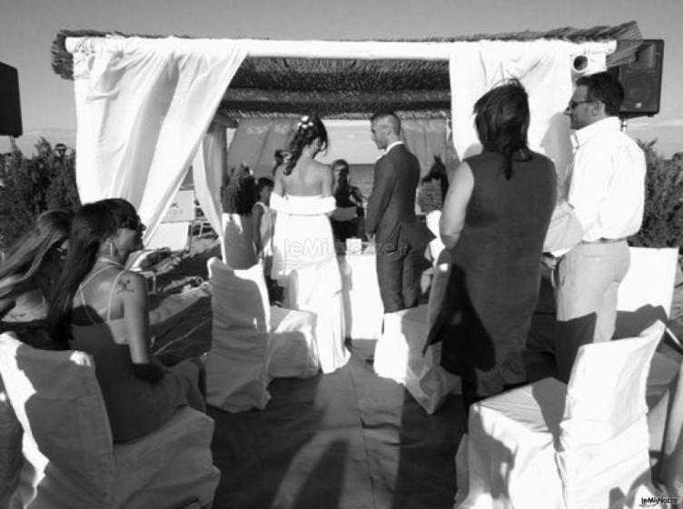 Gazebo durante un ricevimento di matrimonio al BBK