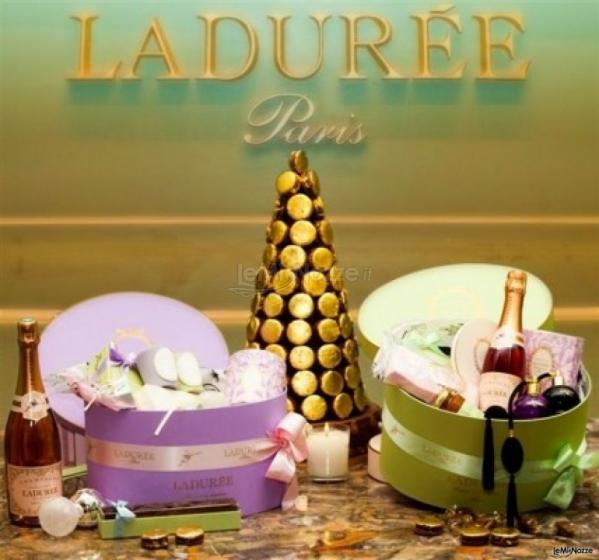 Bomboniere e confetti per il matrimonio - Boutique Ladurée Milano