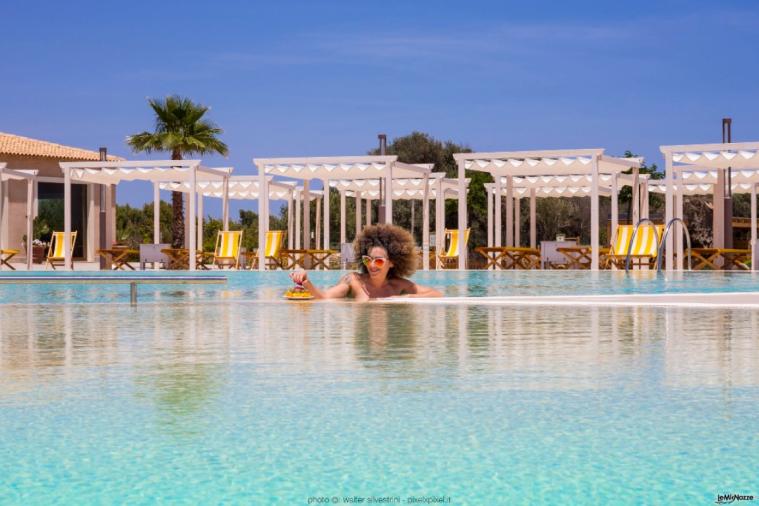 Hotel Casale Milocca - La piscina e il solarium