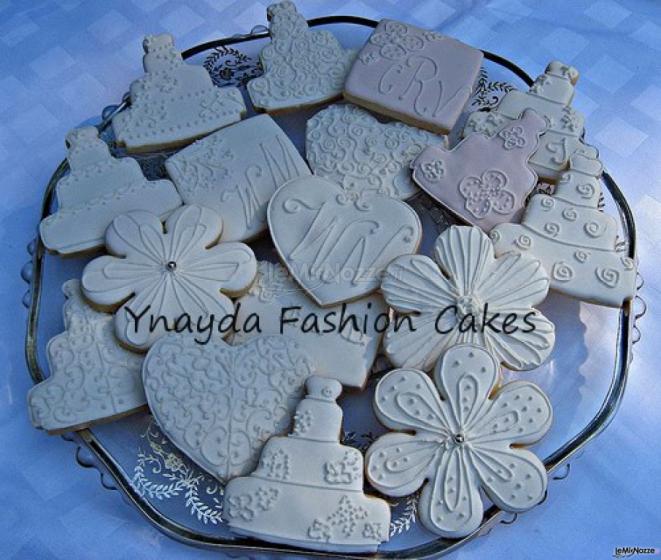 Ynayda Cakes - Biscotti decorati per matrimoni