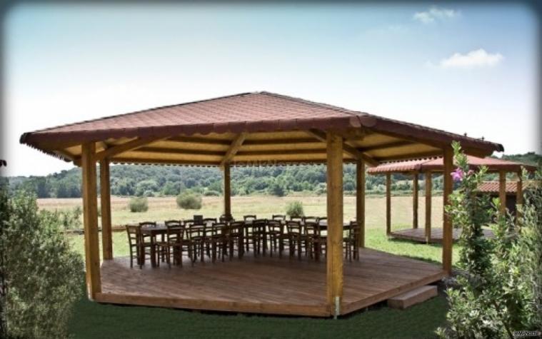 Gazebo per il matrimonio