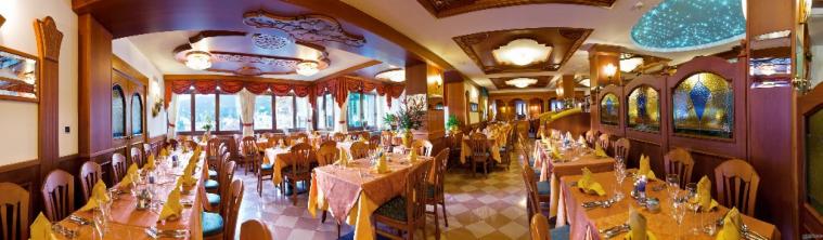 Sala ristorante per il matrimonio