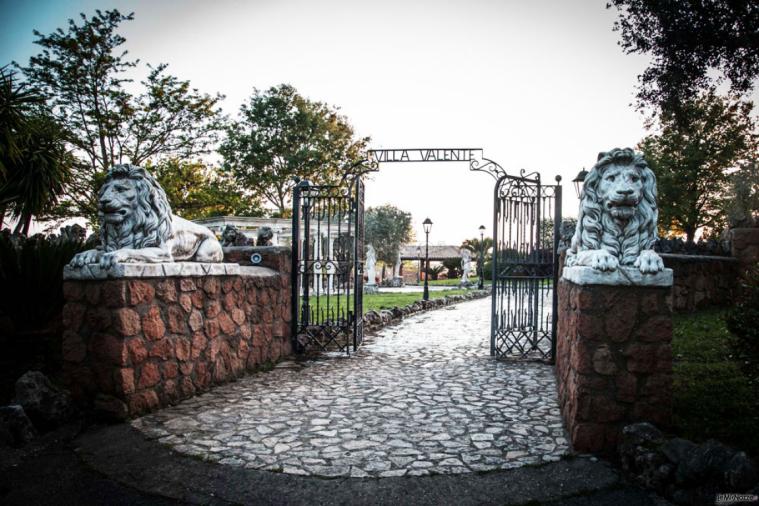 Villa Valente - Il cancello di ingresso