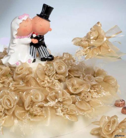 Cake topper sposi