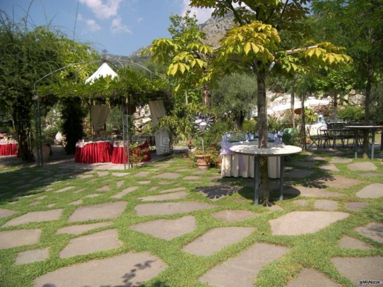 Giardino per il ricevimento di matrimonio a Frosinone