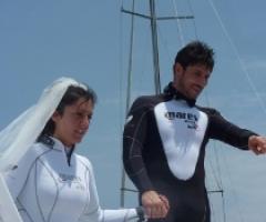 Maria Pia racconta il suo matrimonio sott'acqua