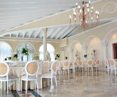 Villa Madama - La Sala Raffaello per il ricevimento di nozze di classe