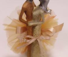 Cake topper sposa-Nara Bomboniere