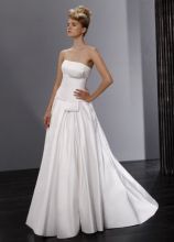 Abito da sposa senza spalline