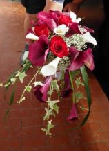 Bouquet per la sposa a cascata