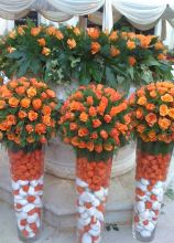 Addobbi floreali arancio