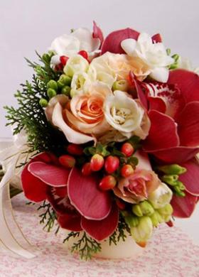Bouquet sposa fiori misti