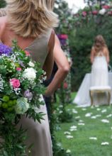 Cerimonia di matrimonio in giardino