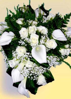 Bouquet in bianco