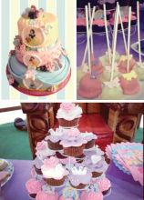 Princess'd cake pops e cupcake