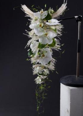 Composizione di orchidee per le nozze