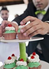 Mini cake per il matrimonio verdi