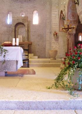 Allestimento floreale chiesa - Fioreria Gabriella