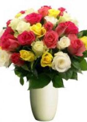 Bouquet rose colorate