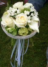 Bouquet romantico con swaroski