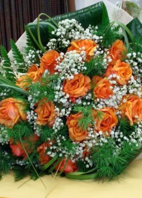 Bouquet arancio - Fioridea di Becucci Claudia