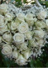 Bouquet a forma di cuore per la sposa