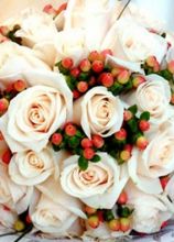 Bouquet sposa di rose