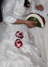 Bouquet a forma di borsetta per la sposa