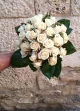 Rose bianche per il bouquet di nozze